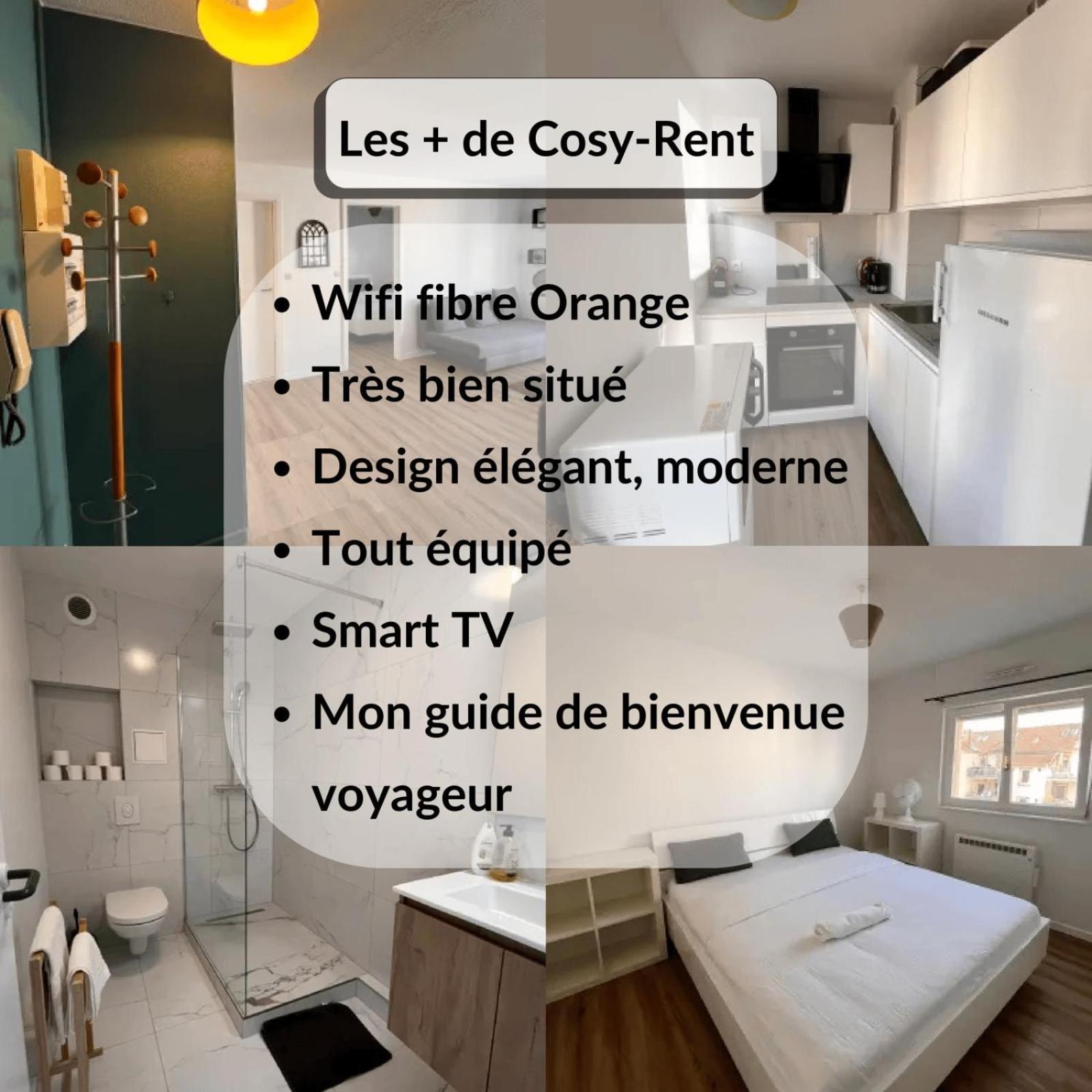 Cosy Rent Appartement Strasbourg Neudorf Menagerie Tv - Wifi Екстериор снимка
